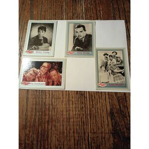 Vintage 1990 4 Pacific Trading Cards Mayberry Andy Griffith Show Trading Cards
